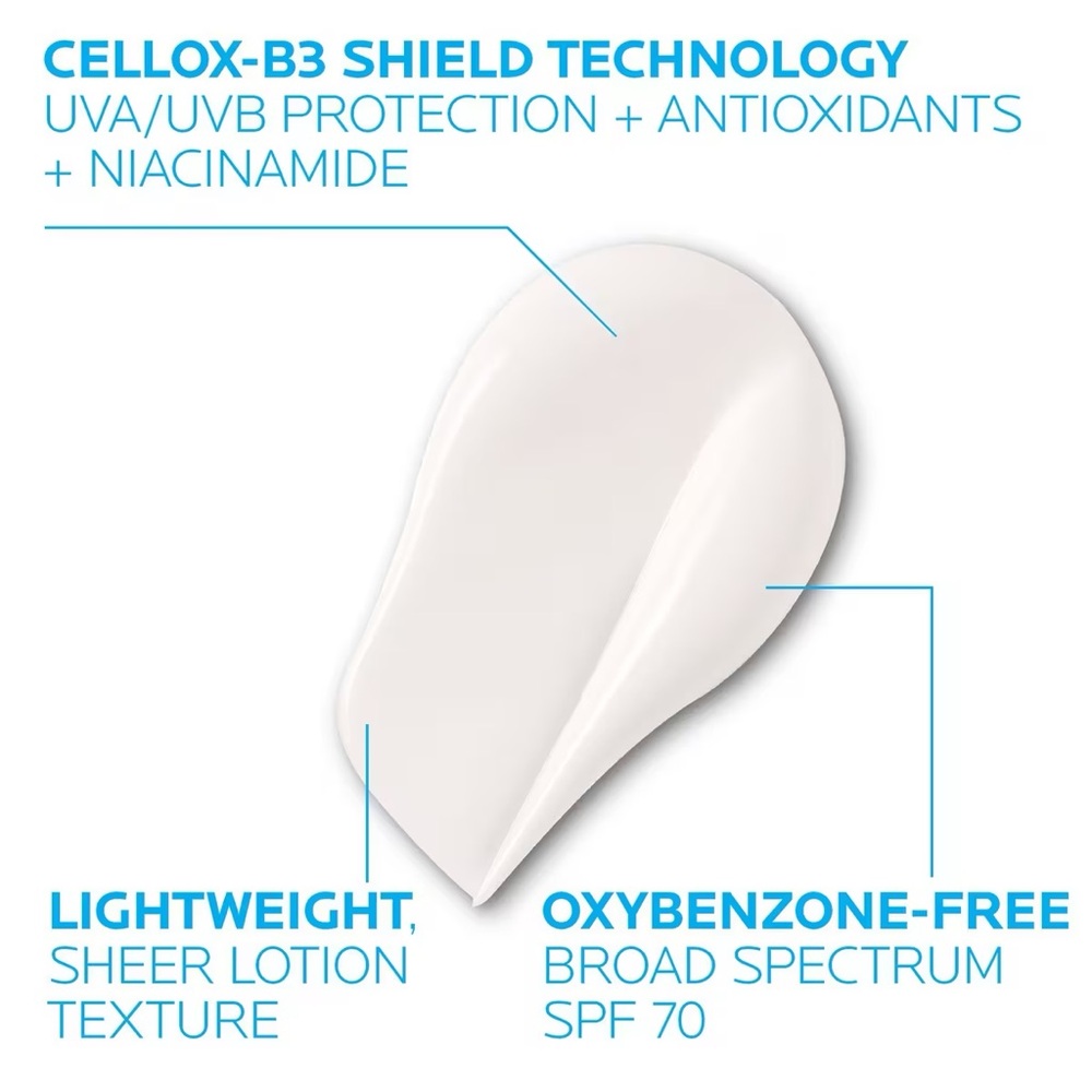 La Roche-Posay Anthelios UV Correct SPF 70 Daily Face Sunscreen with Niacinamide - Picture 2 of 12